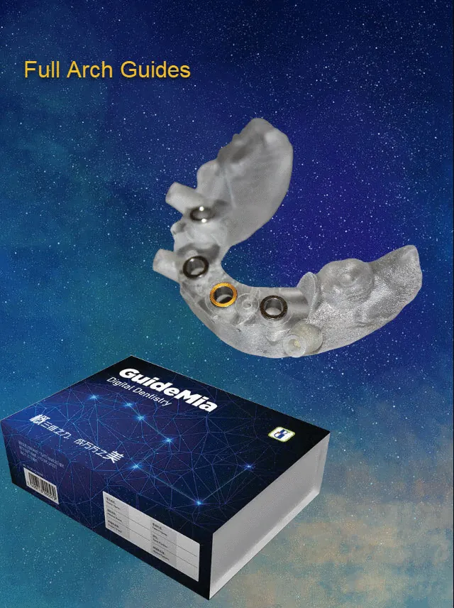 All guide types supported by GuideMia Implant Master